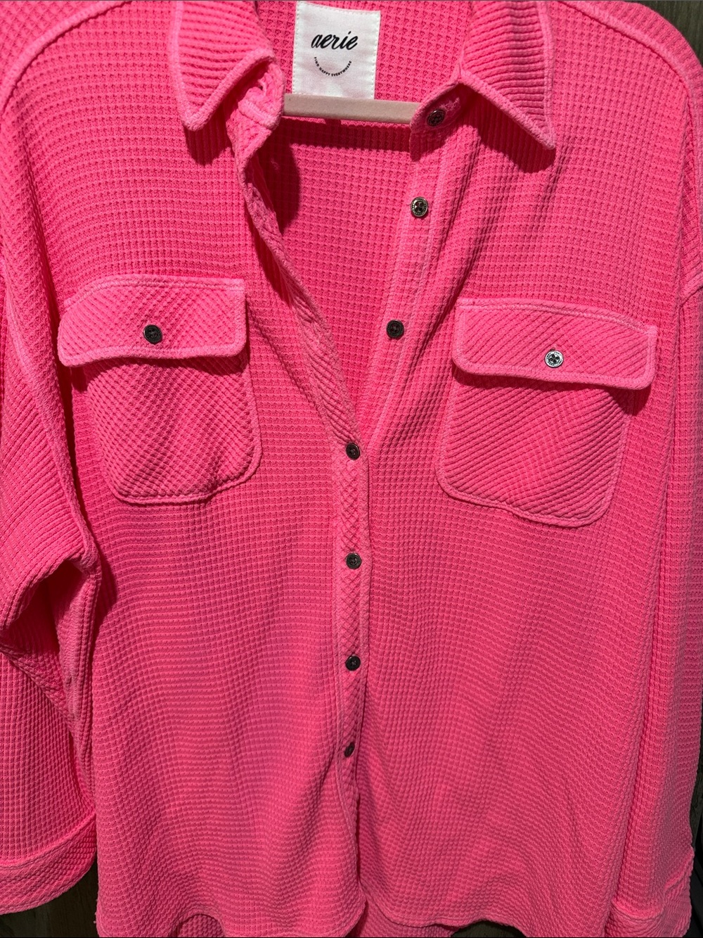 🌸💗Aerie lumberjack button down